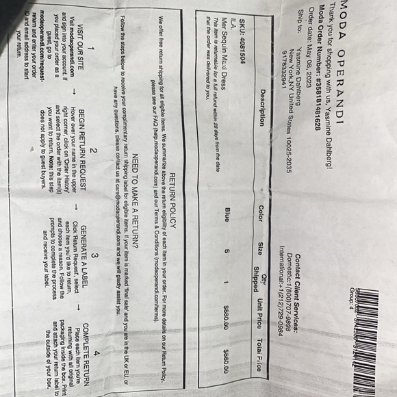 Designer dress - Picture 7 of 7